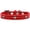 Red, variant on Dog, Puppy  Pet Widget Fashion Collar, "Silver Star"
