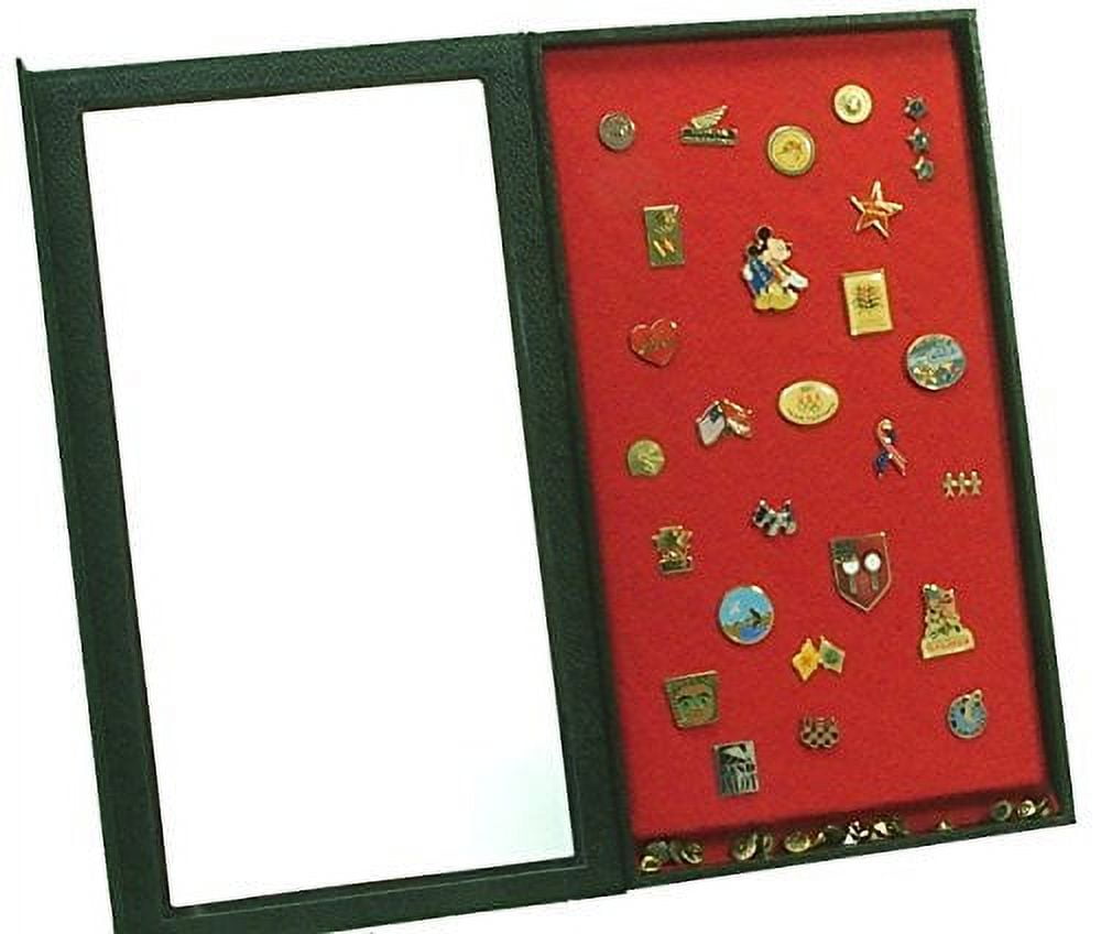 Pin Collector's Compact Display Case by Hobbymaster -- for Disney, Hard  Rock, Olympic, Political Campaign & other collectible pins, holds 20-50 pins  (Blue) 