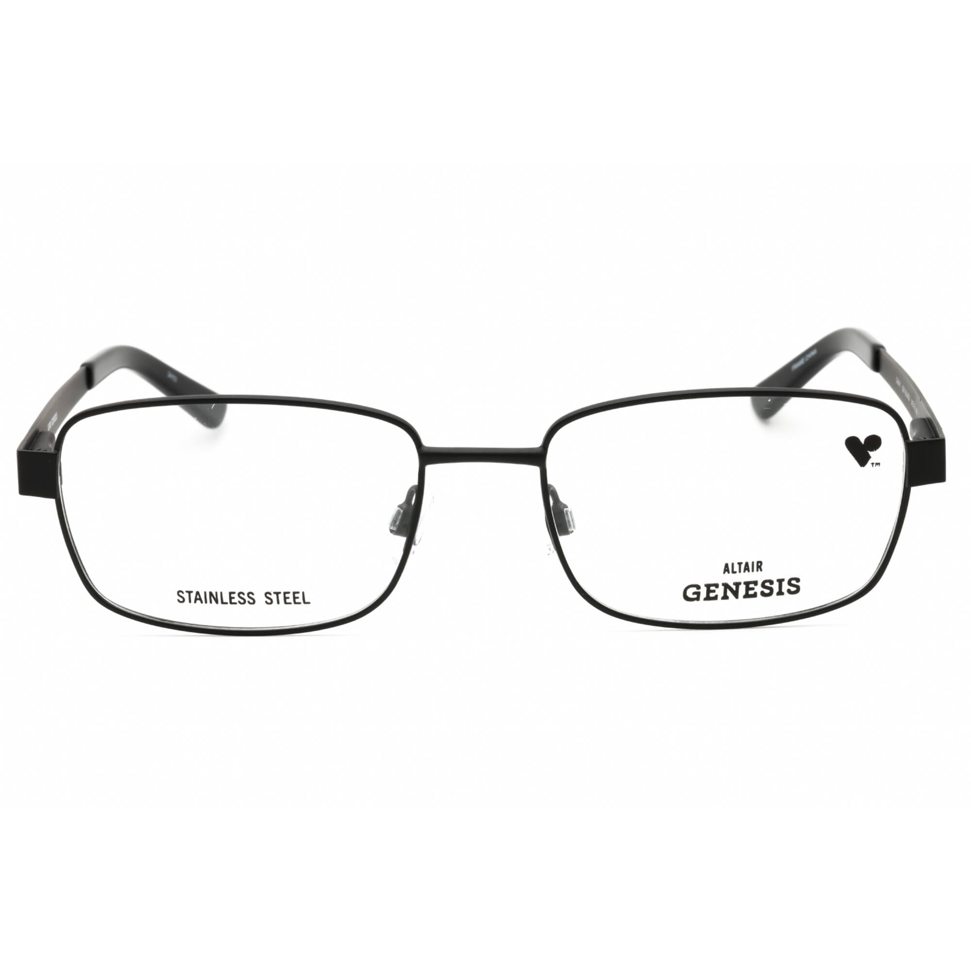 Genesis G4041 Black, Size: 56-18-145, Eyeglasses Authentic