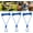 3pcs, variant on Dual-Action Canine Dental Prop, Dog Dental Chews Toy for Easier Teeth Brushing, Pet Oral Care for Small, Dog Mouth Opener for Medium and Large Dogs