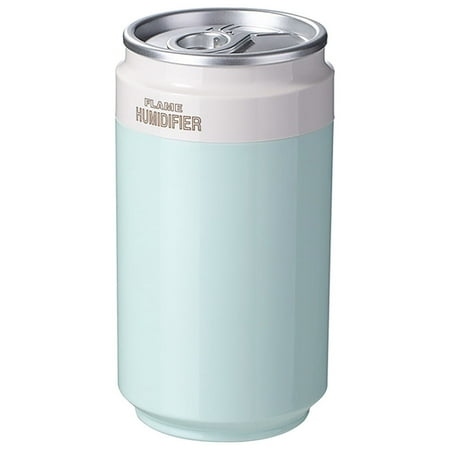 

WIQUOKETT Portable Cute Little Cans Home Warm Night Light Humidifier