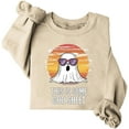thumbnail image 2 of Maplenight Womens Halloween Ghost Graphic Sweatshirt Casual Long Sleeve Crew Neck Pullover Tops Fall Winter Loose Fit Pullover Sweatshirts For Women​​, 2 of 3