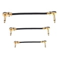 thumbnail image 1 of 3pcs Guitar Audio Wires Musical Instrument Cable Black Copper for Performance, 1 of 8