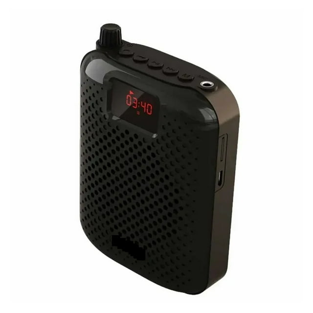 Loomza 80dB 5W DC 3.7V Voice Amplifier Booster Loudspeaker With Microphone
