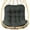 Dark gray, variant on Geemuslly Egg Chair Cushion Replacement, 7.8 inchThickened Outdoor Hanging Chair Seat Pad , Waterproof Swing Basket Chair Cushion for Patio or Garden (Only Cushion)