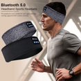 thumbnail image 5 of Fone Bluetooth Earphones Sports Sleeping Headband Elastic Wireless Headphones Music Eye Mask Wireless Bluetooth Headset Headband, 5 of 8