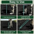 thumbnail image 6 of Broad Fork Garden Tool - 5 Tines Heavy Duty Broadfork for Digging, Cultivating & Loosening Soil, Ergonomic U-Shaped Design Hand Tiller for Gardening & Farming, 6 of 7