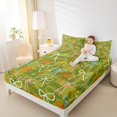 thumbnail image 4 of jejeloiu Kawaii Ribbon Bow Twin Sheet Sets,Cartoon Cute Bowtie Twin Fitted Sheet,Colorful Bowknot Flat Sheet For Kids,Microfiber Bedroom Decor,3 Pieces, 4 of 7
