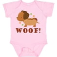 thumbnail image 3 of Inktastic Dachshund Hot Dog Funny Boys or Girls Baby Bodysuit, 3 of 5