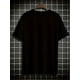 thumbnail image 2 of Camiseta informal de cuello redondo para hombre, 100 % algodón, corte regular, manga corta, con estampado de luna creciente, ideal para uso diario y fin de semana, ideal para practicar deporte., 2 of 6