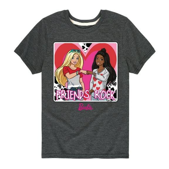 Barbie - Friends Rock - Toddler And Youth Short Sleeve Graphic T-Shirt