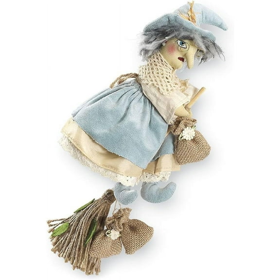 Sagefinds Enchanting Kitchen Witch, Good Luck Cooking Doll, Kitchen Home Decoration, 13” H