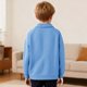 thumbnail image 5 of Camisas de Manga Larga para Niños Tamaño 12-14 Juventud Color Sólido Top de Cuello de Solapa para Chico, Camisa de Botón de Manga Larga Casual para Uso Diario, 5 of 6