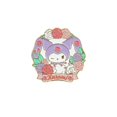 thumbnail image 1 of Sanrio-Pines de solapa serie primavera Kawaii Kuromi My Melody, insignias de Metal esmaltado para accesorios de mochila, broches de Anime de dibujos animados, regalo, 1 of 4