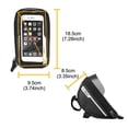 thumbnail image 2 of Bike Bicycle Phone Mount Bags - Waterproof Front Frame Top Tube Handlebar Bags with Screen Cover, 2 of 6
