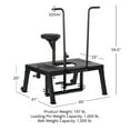 thumbnail image 2 of Titan Fitness Freestanding SquatMax-MD, Rated 1,000 LB Loading Pin, Portable Gym Machine, 2 of 10