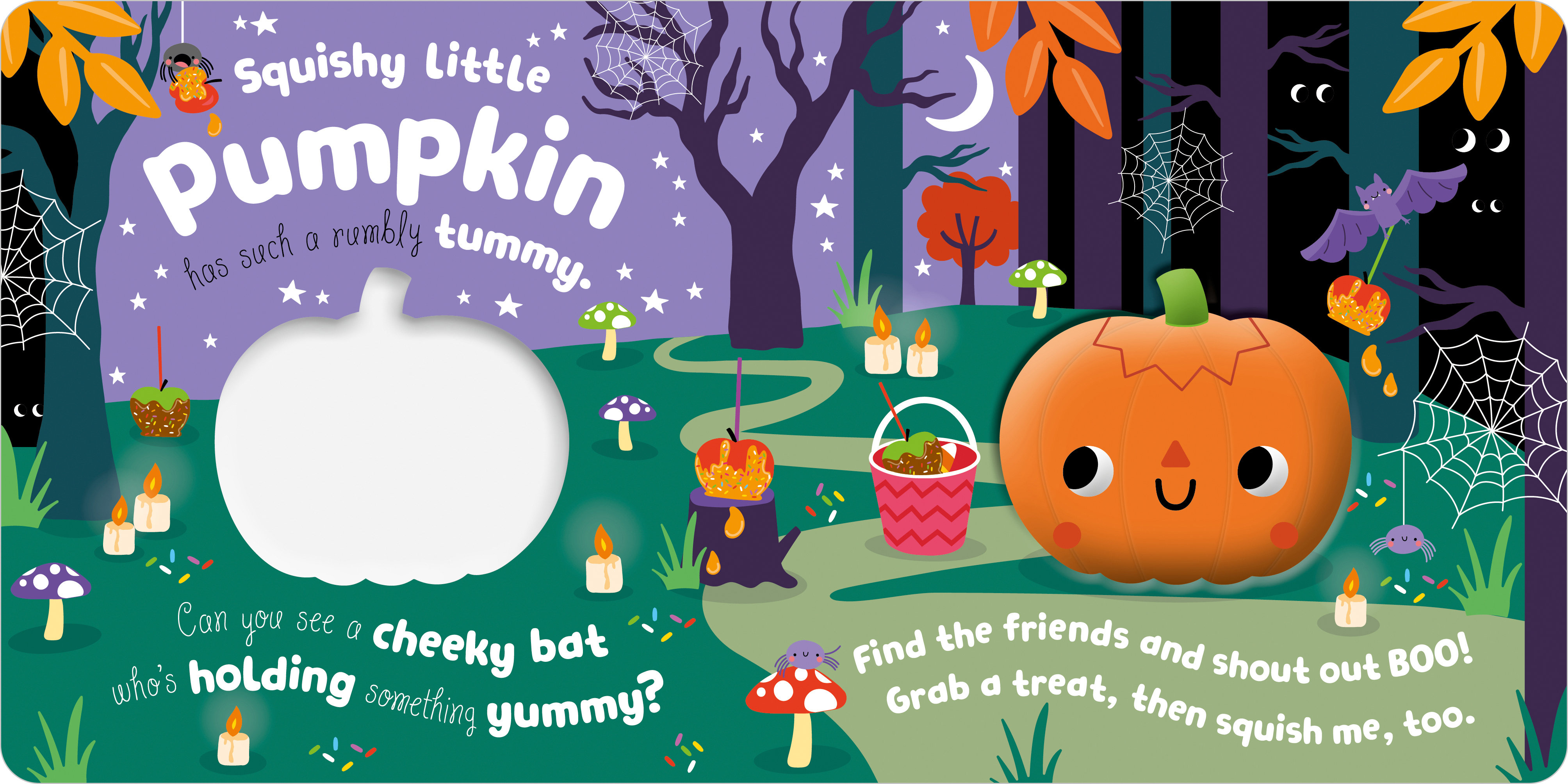 Squish 'n' Squeeze Pumpkin! (Board Book)