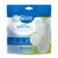 thumbnail image 1 of Protectores mamarios reutilizables Dr. Brown's, lavables, 8 unidades, 1 of 9