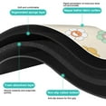 thumbnail image 5 of Washable Rubber Daisy Cute Floral Dish Drying Mats for Kitchen Counter Home Large Coffee Bar Pad Accessories and Decor for Utensils Stemware 16''x18'', 5 of 6