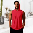 thumbnail image 2 of Men’s Compression Hooded Vest Quick Drying Breathable Yoga Running Training Top, 2 of 7