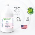 thumbnail image 4 of Jabón de manos espumoso de repuesto GreenFist Angel Foam, 3,8 L, talco para bebés, 4 of 6