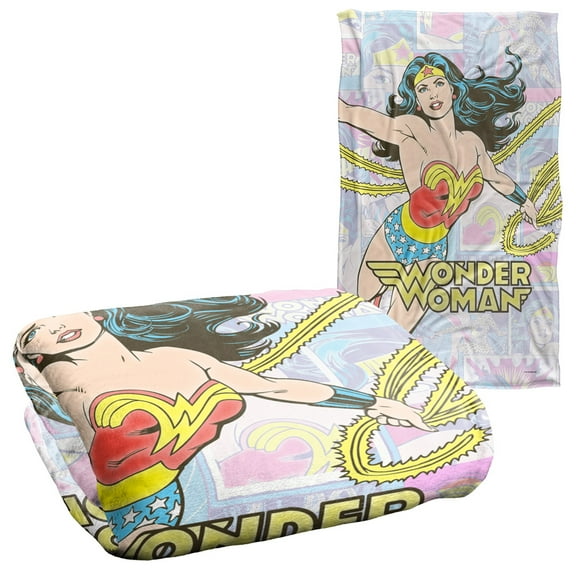 Wonder Woman Wonder Collage Silky Touch Super Soft Throw Blanket 36' x 58'