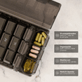 thumbnail image 4 of Pastillero Premium con 21 Compartimentos Negro | Capacidad hasta 189 Cápsulas | Organizador Semanal de Vitaminas | B Life, 4 of 7