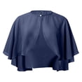 thumbnail image 4 of HJYCHN Hair Scarf Elegant Long Layer Bridal Wrap Shawl Cover up Evening Party Sun Scarf Scarves Poncho Shawl Blue One Size, 4 of 5