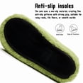 thumbnail image 4 of Qaltryn Unisex Fuzzy Plush Christmas House Slippers Warm Non‑Slip Indoor Outdoor Family‑Matching Festive Winter Holiday Gift Footwear, 4 of 8