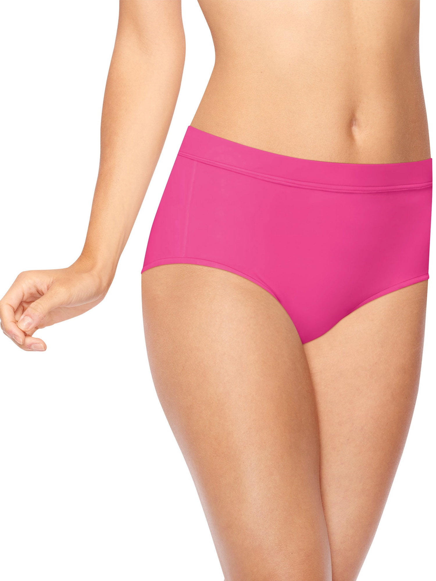 Hanes Temp Constant Comfort Women's Microfiber Modern Brief Panties 4Pack