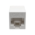 thumbnail image 2 of Eaton Tripp Lite Series Cat6 Coupleur Modulaire Compact Droit en Ligne (RJ45 F/F), Blanc, TAA - Coupleur Réseau - Conforme TAA - RJ-45 (F) à RJ-45 (F) - Blindé - Chat 6 - Blanc, 2 of 2