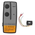thumbnail image 1 of Universal Wireless Winch Remote Control Switch Electric Winch Controller with 434MHZ Receiver for ATV Black, 1 of 5