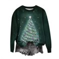 thumbnail image 4 of WXLWZYWL Christmas Sweatshirt for Women Plus Size 3D Print Novelty Pullover Tops Casual Dressy Blouse 2024 Xmas Trendy Tops, 4 of 4