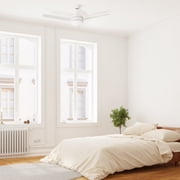 Design House Treviento LED Reverse Airflow Ceiling Fan in White, 52-Inch