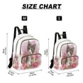 thumbnail image 3 of Fashion Quilted Backpack for Women Lightweight Travel Daypack Casual Bag for Shopping Travel A Gray-white Cat S, 3 of 7