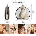 thumbnail image 2 of Portable Makeup Mirror Travel Mirror Compact Folding Mirrors Small for Women Beauty Accessories Cat Sticking Out Their Tongues, 2 of 7