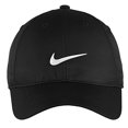 thumbnail image 1 of Nike Golf Dri-Fit Swoosh Front Cap, Black/White, 1 of 2