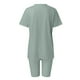 thumbnail image 4 of Conjunto deportivo de manga corta y pantalones cortos para mujer, para yoga y running - S-XXXL, 4 of 6