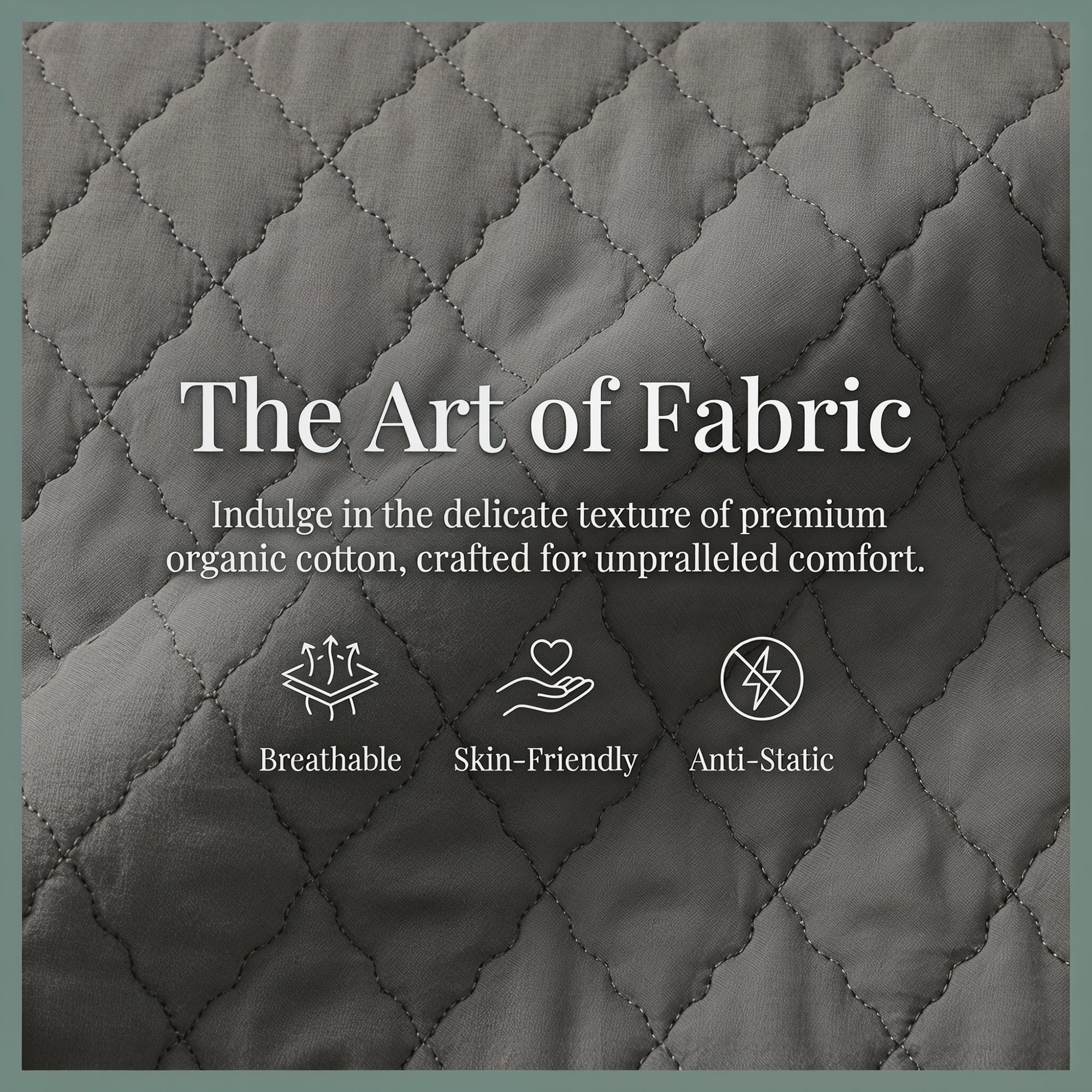 Unique Bargains Breathable Hypoallergenic Envelope Pillow Protectors King Dark Gray 20" x 35"