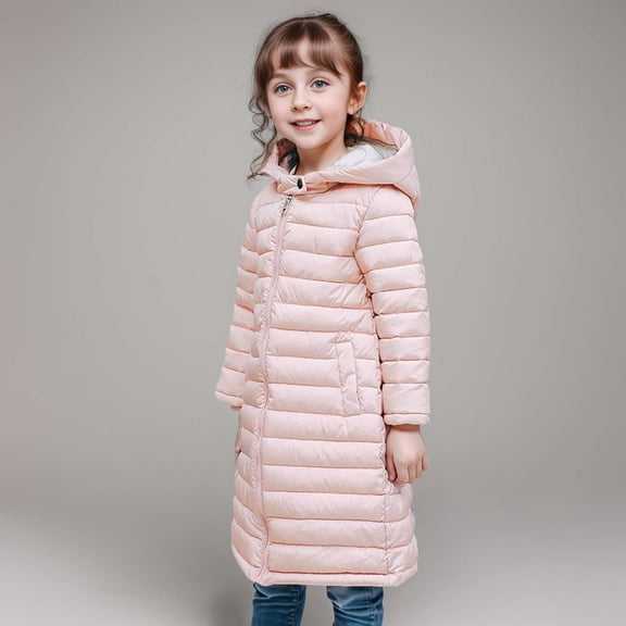 Kids Boys Winter Coats,Boys Puffer Jacket With Pocket Zip up Hooded Coat Windproof Warm Packable Hooded Puffer Coat Boys Jackets Size 5-6 Years