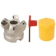 thumbnail image 3 of Face Mill, Wide Application High Hardness Durable CNC Face Milling Cutter  For Replacement, 3 of 8