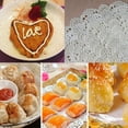 thumbnail image 4 of Yesbay 100 Pcs Round Paper Lace Doilies Cake Placemat Party Wedding Baking Decoration,Cake Placemat, 4 of 4