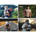 thumbnail image 4 of (2 pack) Bassdash UPF 50+ UV Protection Neck Gaiter Sun Protector for Fishing Hunting Kayaking Hiking Cycling and Other Outdoor Activities, 4 of 9