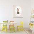 thumbnail image 3 of Stupell Industries Shabby Chic Vintage Bow Fox on Gingham Canvas Art, 24 x 30, by Christine Simpson Art, 3 of 8