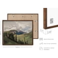 thumbnail image 3 of Haus and Hues Vintage Prints Wall Art - Oil Paintings for Wall Decor Captivating Landscape and Mountain Scenes to Bring the Outdoors Indoors (8x10 Framed Walnut), 3 of 6