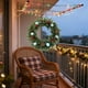 thumbnail image 3 of Girlanda Decoraciones de Navidad 30cm Corona de Navidad Artificial Verde Vinas de Bayas de Pvc Coronas de Navidad para la Puerta Delantera Decoración Del Hogar de la Fiesta de Vacaciones, 3 of 6