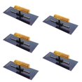 thumbnail image 3 of HOMEMAXS 5pcs Professional Plaster Trowel Metal Plaster Trowel Ergonomic Trowel Plaster Handle For Indoor Construction Hand Painted Plaster, 3 of 8
