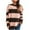 *Pink, variant on ClodeEU Womens Oversized Striped Sweater ,Crew Neck Chunky Knit Long Sleeve Fall Trendy Tunic Sweaters Top Pink,Womens Plus M