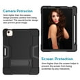 thumbnail image 5 of Allytech iPad Air 5 Case 2022, iPad Air 4 Case 2020, Heavy Duty Protection Shockproof Build In Kickstand Pencil Holder Kids Friendly Case for Apple iPad Air 5th 4th Generation, BlackBlack, 5 of 7
