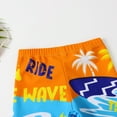 thumbnail image 5 of URMAGIC URMAGIC 1-7T Toddler Baby Boys Short Sleeve Rash Guard Trunks Two Pieces Dinosaur Shark Swimsuit with Hat, 5 of 5